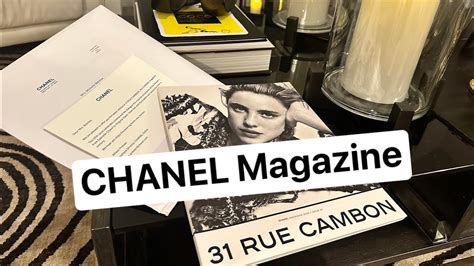 LATEST ISSUE OF ’31 RUE CAMBON’ CHANEL MAGAZINE